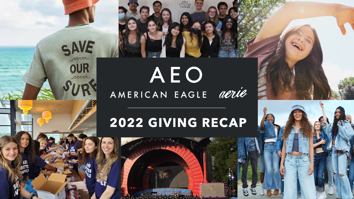 Building A Better World: 2022 Giving Recap - AEO-Inc